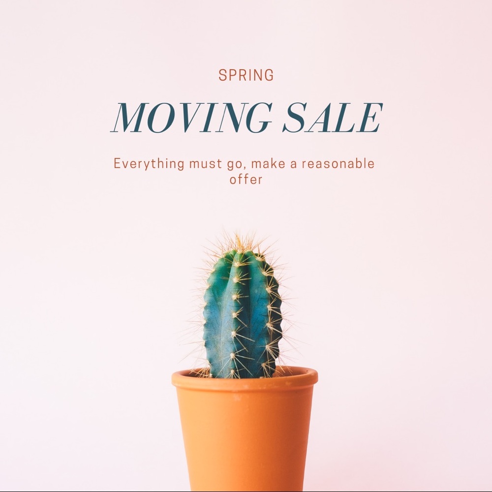 Moving Sale!